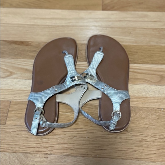 Michael Kors Silver Sandals - Picture 6 of 8